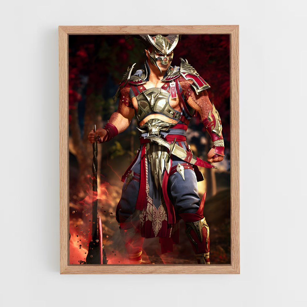 Poster Le Conquérant des Flammes – affiche Mortal kombat (vue 4)